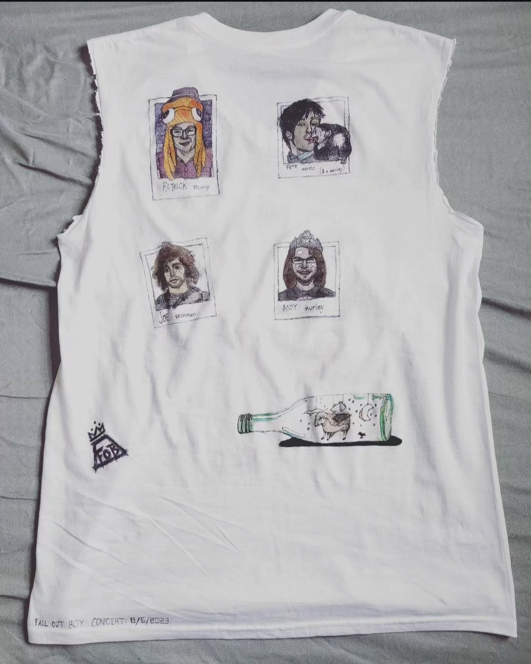 Fall Out Boy Shirt (Back)