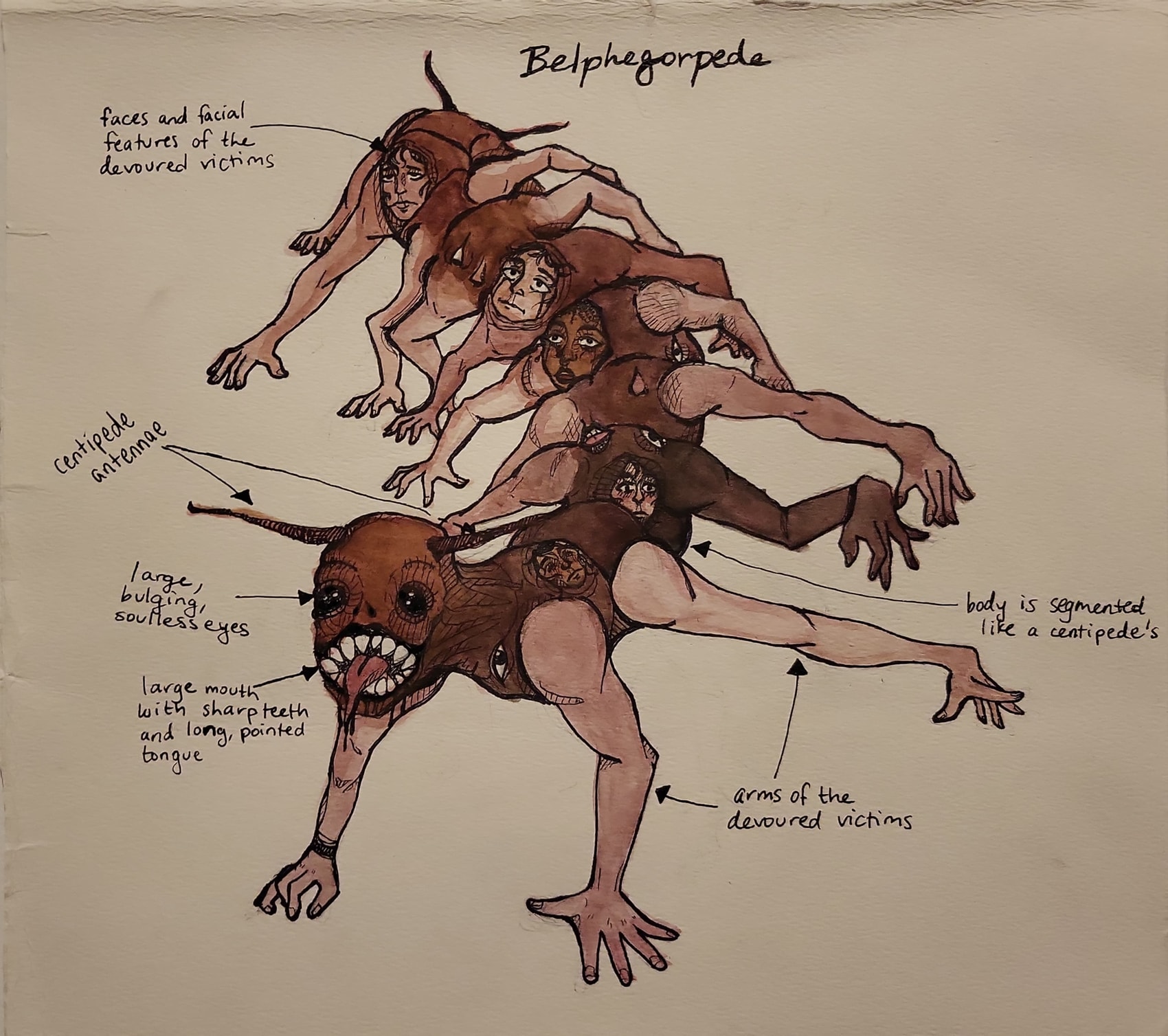 Art of a monster